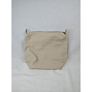 Antik Kraft Vegan Clutch Cosmetic Bag Pouch Canvas Cream Women's Makeup Carrier